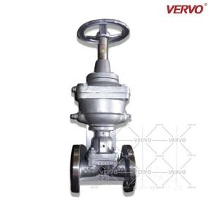 China Pneumatic Diaphragm Valve Stainless Steel 1 Inch Dn25 Pn10 Rf Flanged ASTM A351 CF8 on sale 