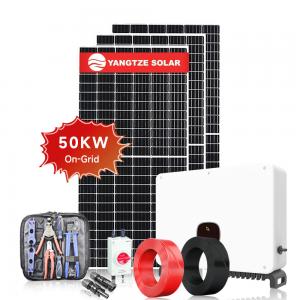 INVT 50kw On Grid Solar System Kit Green Energy Solar Inverter Companies
