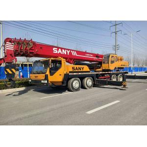 China 2015 Year SANY 50T Used Hydraulic Truck Crane / 2nd Hand Mobile Cranes supplier