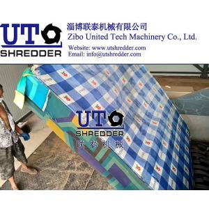 China United Tech hot sale waste bed shredder/ double shaft shredder, waste furniture shredder, furniture crusher, wood crushe supplier