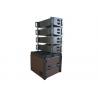 Lightweight Ground Stack Line Array , Music Playback Sound System Line Array