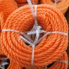 Cheap 3 or 4 Strands Twisted pp Rope 100m 200m Customized Length Polypropylene Mooring Rope
