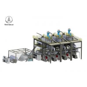 150M/min 4KW Non Woven Fabric Making Machine Spunbonded