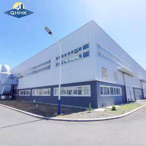 China Iso Heavy Duty Steel Structure Sandwich Panel Roof And Wall Panel Prefabricated Workshop supplier