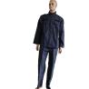China Tear Resistant Dark Blue Military Army Uniform With Secure Pockets Waterproof wholesale