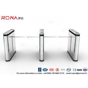 China 304 SS ID / IC Cards Emergency Security Drop Arm Turnstile Access Control supplier