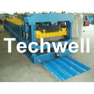 China Automatical Hydraulic Cutting Roof Tile, Metal Roof Glazed Tile Roll Forming Machine supplier