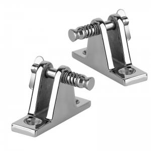316 Stainless Steel Bimini Top Deck Hinge Marine Hardware for Boat Accessory Cover