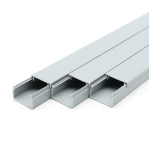 China U Channel Cable Trunking Kit Plastic Profiles Customized wholesale