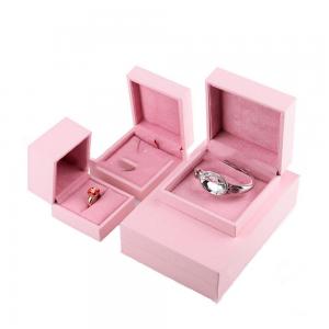 China Small Velvet Luxury Ring Jewelry Box Custom Personalized Wedding Romantic Sweet supplier