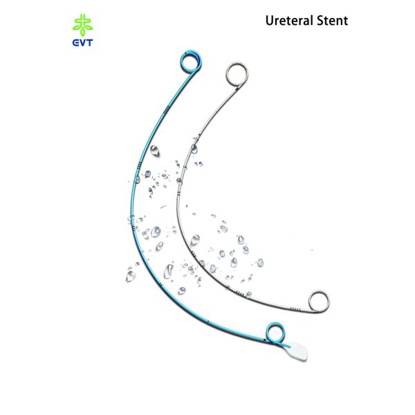 Antireflux Ureteral Dj Stent With Hydrophilic Coating And Larger Lumen