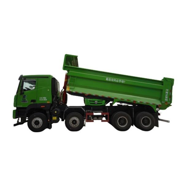 Foton  490 Horsepower 8X4 6.8m AMT Automatic Dump Truck(National&EU One to Six)  Dump Truck With Fast 12 Forward Gear,4 Backward