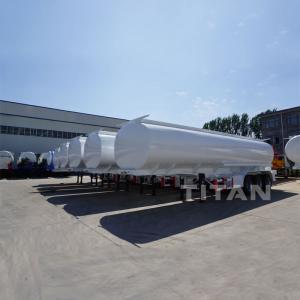 China 50000 litres 3 axles fuel tank trailer oil tranportation tank truck for sale supplier