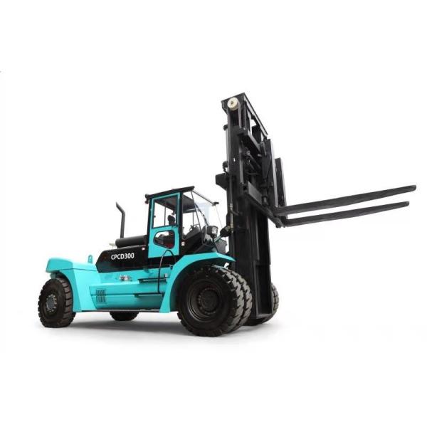 Chinese Engine 33ton Fd330 Cpcd330 Container Forklift with Fork Positioner Ce ISO SGS