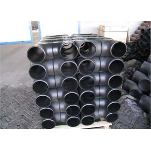 China Sch 80 Seamless Steel Pipe Fittings 1/2 Inch To 24 Inch Carbon Steel Equal Tee supplier