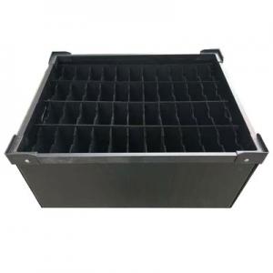 Anti Static 3mm 4mm Corrugated Plastic Packing Box For Electronic Components