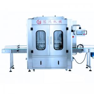 China Automatic Six-Head Negative Pressure Self-Flow Filling Machine for 500-2000ml Range supplier