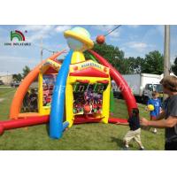 China 4 In 1 Colorful Inflatable Sports Games PVC Tarpaulin Portable Combo Game For Kids on sale