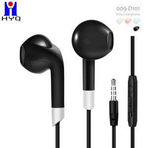 China ROHS Wired Earbuds With Microphone HiFi Stereo Powerful Bass And Crystal Clear Audio 3.5mm Plug supplier