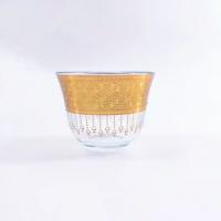 China Premium Traditional Turkish Coffee Cup Set Smooth Glass Material on sale