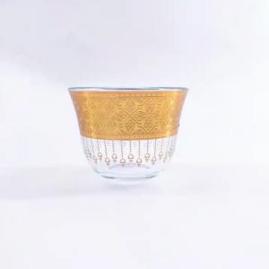 Premium Traditional Turkish Coffee Cup Set Smooth Glass Material