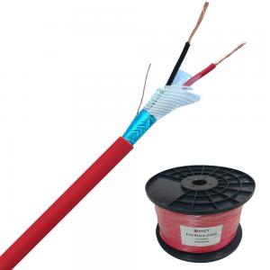 China 2C 1.0mm2 2C 0.75mm2 Tinned Copper Wire Fire Alarm Cable for Smoke Detector 2 Conductor supplier