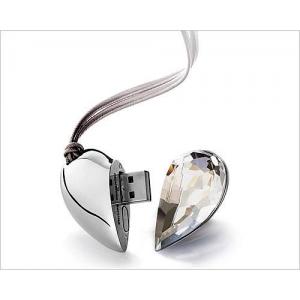 Crystal Heart Shape Usb USB Stick Gift For Wedding 1gb 2gb 4gb 8gb 16gb 32gb 64gb 128gb