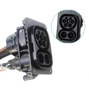 China Estación de carga rápida de vehículos eléctricos CCS2 CCS1 Combo1 Combo2 Enchufe de entrada EV Conector CCS2 Enchufe de carga EV supplier