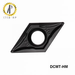DCMT11T3 Cnc Carbide Inserts CVD Coating For Steel Finishing And Semi Finishing