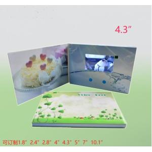 China Vídeo relativo à promoção no folheto da cópia com os módulos do som do LCD e a bateria recarregável supplier