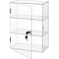 China 3-Laye Acrylic Showcase Display Cabinet Case With Lock Key Storage Box Collection Office Retail on sale