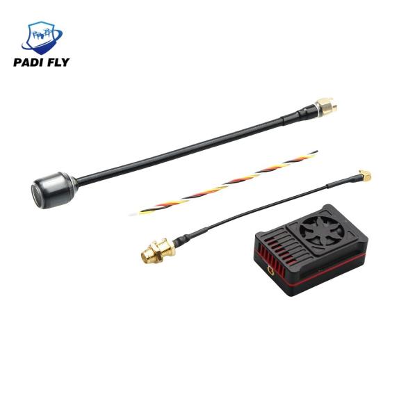 新型5.8g 2.5W FPV VTX ビデオトランスミッタ 組み込みマイクロフォン 安定 ロングレンジ RC ドローン アクセサリー