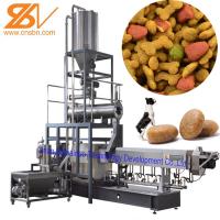 China Dry Kibble Fish Pet Food Machine Extruder Production Line 20 Years on sale