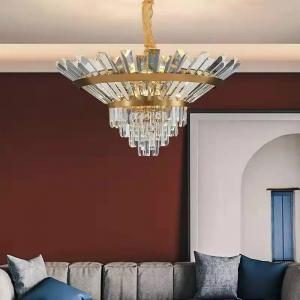 Round Luxury Pendant Lights E14 Customized Smoked Glass Cluster Pendant Light