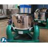 SS1000 Solid-Liquid Separation SS Industrial Basket Centrifuge for Coconut Oil