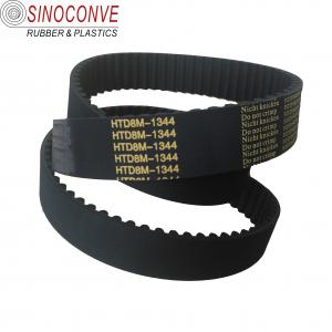 China CR Glass Fiber Fabric Black Rubber Timing Belt 50XL037 for Performance at -25C to 110C supplier
