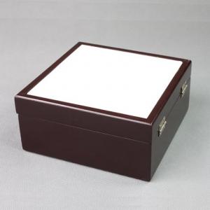 China Sublimation Medium-Sized Wooden Jewelry Box supplier
