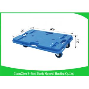 China Stackable 4 Wheel Furniture Dolly , Heavy Duty Moving Dolly For Platform Cart Transport supplier