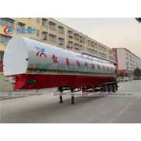 China 65m3 Electrical Hydraulic Driving Bulk Feed Trailer on sale