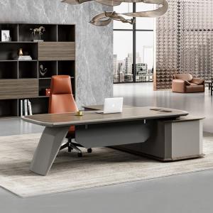 2M Contemporary Executive Desk MFC Office Table Boss Executive Desks
