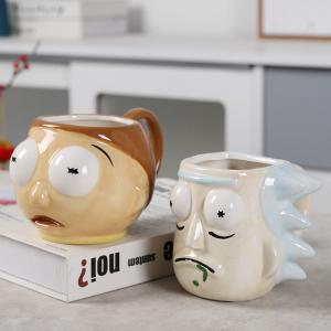 China Cartoon Anime Coffee Mug 3D Ceramic Mug Home Office Kettle Convenient Gift supplier