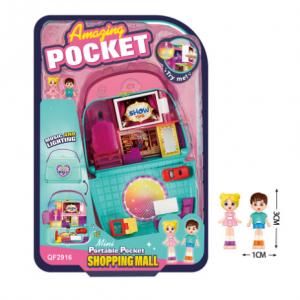 Girls Mini Mall Iq Educational Toys Children Sound Light Toy