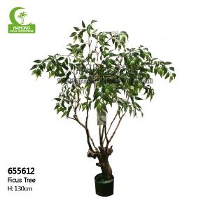 China Real Touch 130cm High Artificial Ficus Tree , Lifelike Artificial Palm Trees Durable wholesale