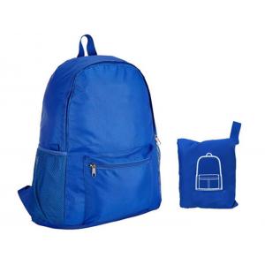 China Light Weight Outdoor Sports Backpack Daily Folding Casual 600D Polyester With Pu Coating supplier