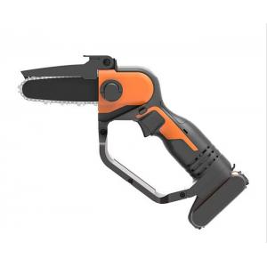 20V 5" Lithium Hand Held Battery Chainsaw Garden Electric Tools With Double Lock Switch