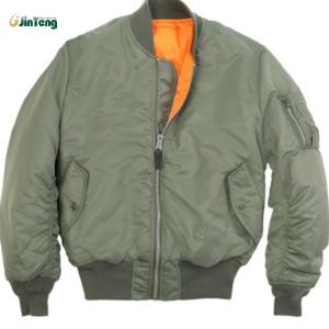 Nylon Flight MA-1 Bomber Jacket 	Military Garments Reversible