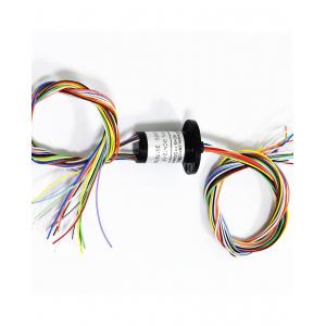 China Maintenance-Free Small Size Slip Ring 18 Wires With Power Signal Transmit Flange Mounting supplier