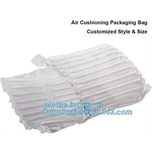 airbaker air cushion bags inflatable air pillow bag air column bag for wine, plastic pillow bag for filling, bagease