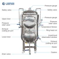 China Mushroom Sterilizing Equipment Substrate Autoclave Machine For Mushroom Spawn on sale