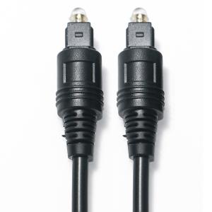China [ Factory Outlet ] Toslink Cable Digital Optical Audio Black Cable OD4.0 PVC For TV Sound Bar AV Receiver Game Console supplier